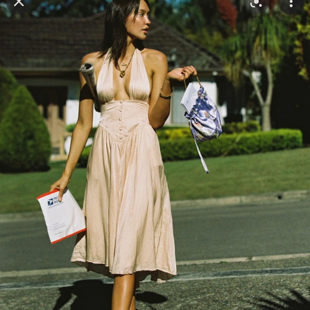 Vanessa Mooney Venus Dress - Victorian Nude